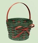 Eco Friendly 10" Christmas Basket